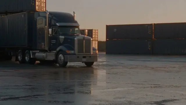 Freight and logistics, illustrative footage